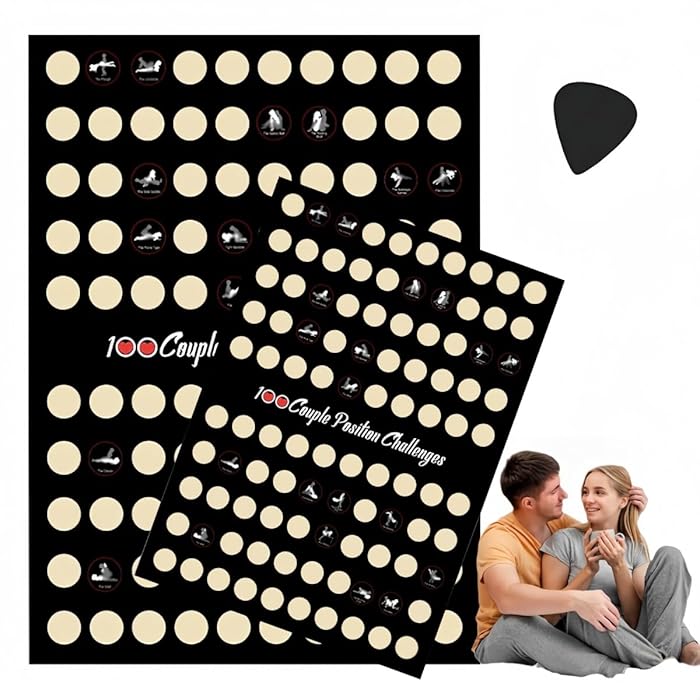 Adult Scratch Off Poster 100 Position