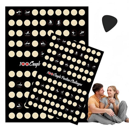 Adult Scratch Off Poster 100 Position