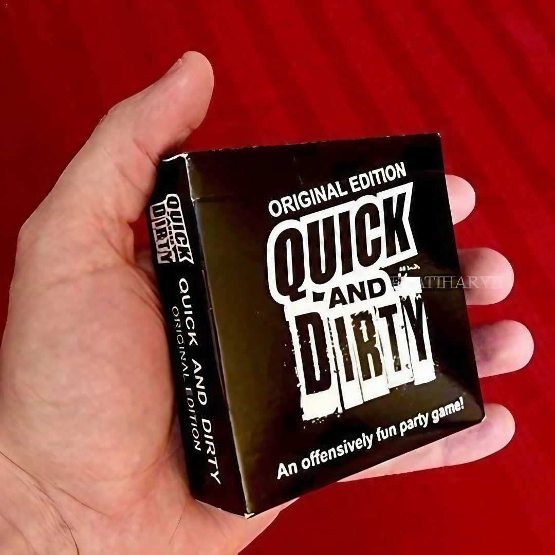 Quick &amp; Dirty Adult Card Game