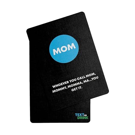 Text or Drink Card Game