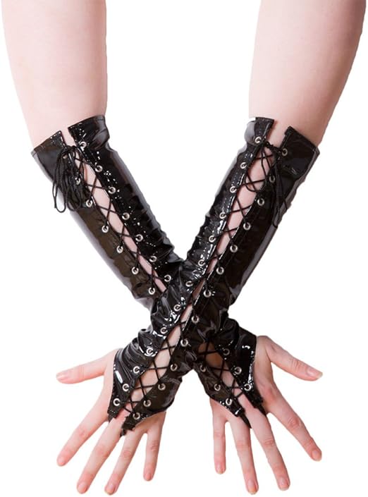 Ribbon Latex Gloves