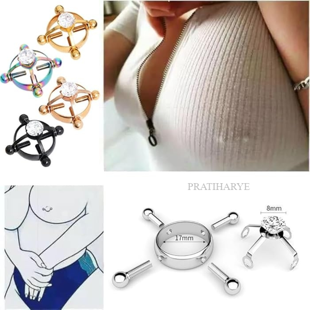 Diamond Screw Nipple Clamp (NO PAIR)