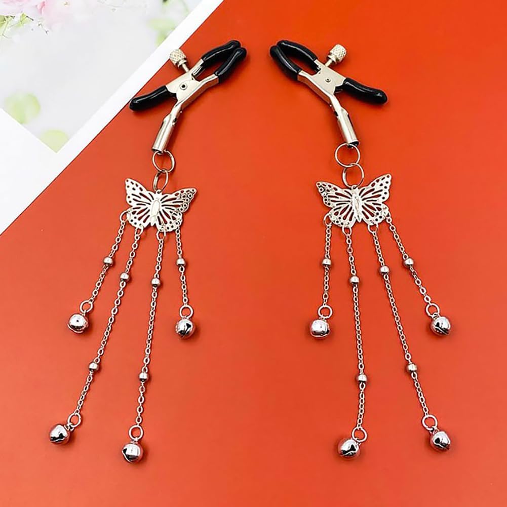 Butterfly Charm Nipple Clamp