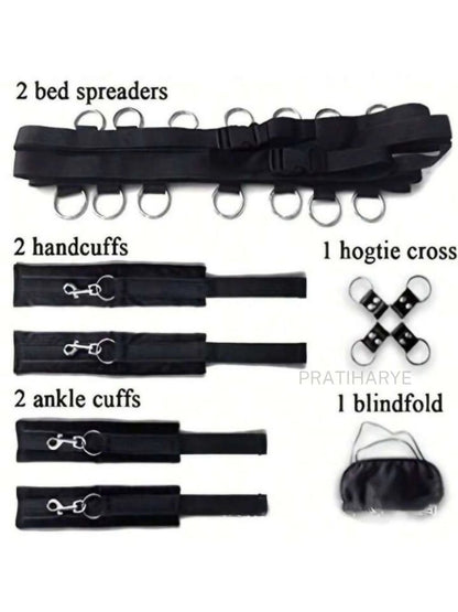 Wrist Ankle Bed Restraints for Couples