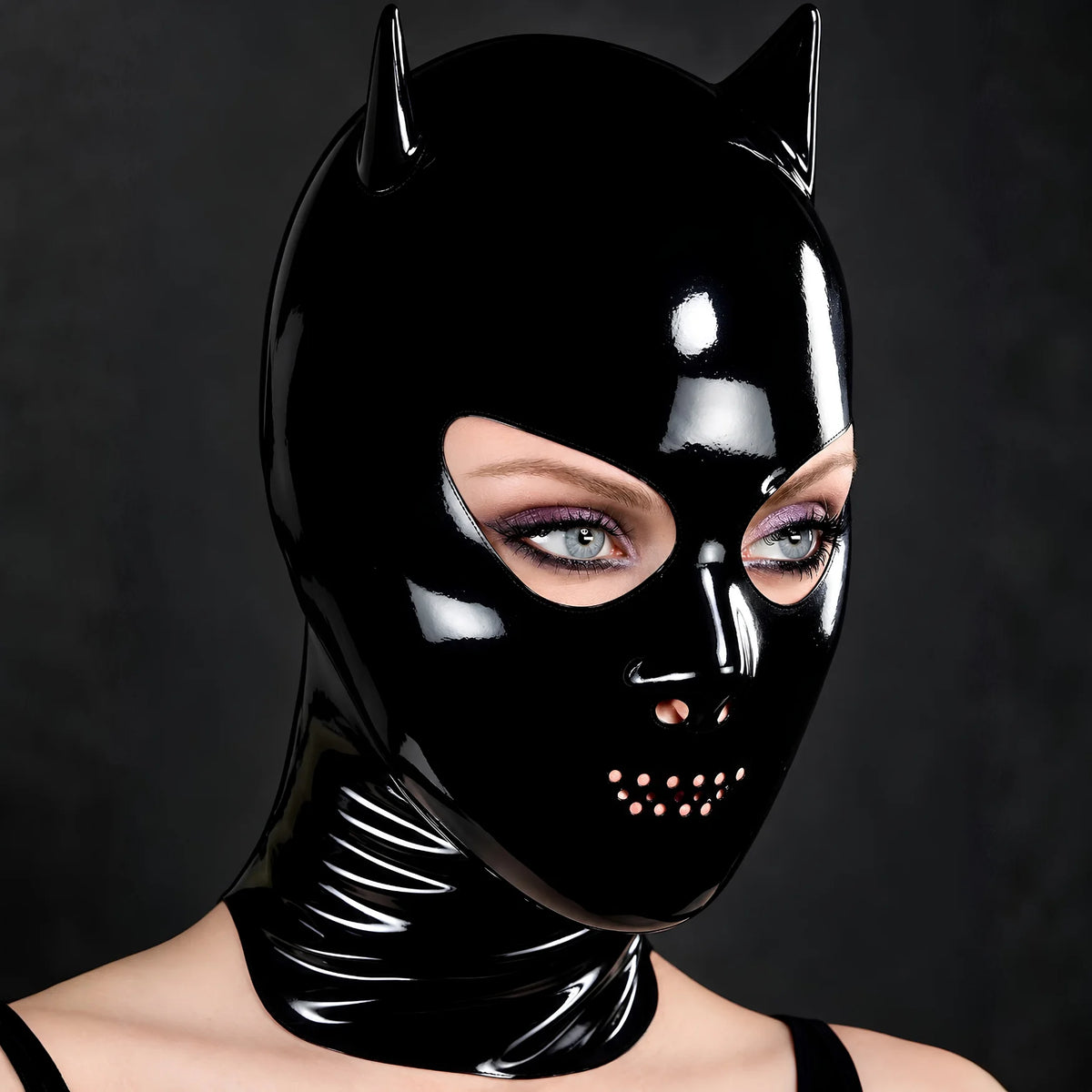 Premium Handmade Pure Latex Cat Mask