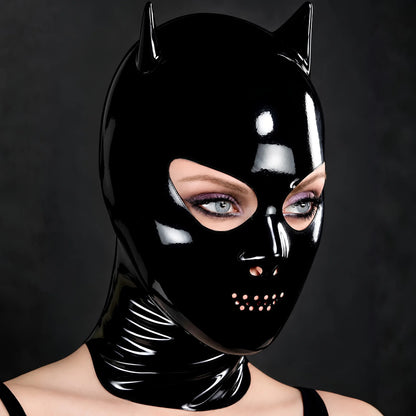 Premium Handmade Pure Latex Cat Mask
