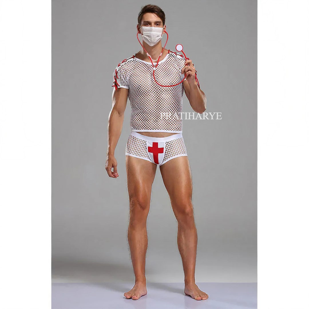 Men Nurse Costume