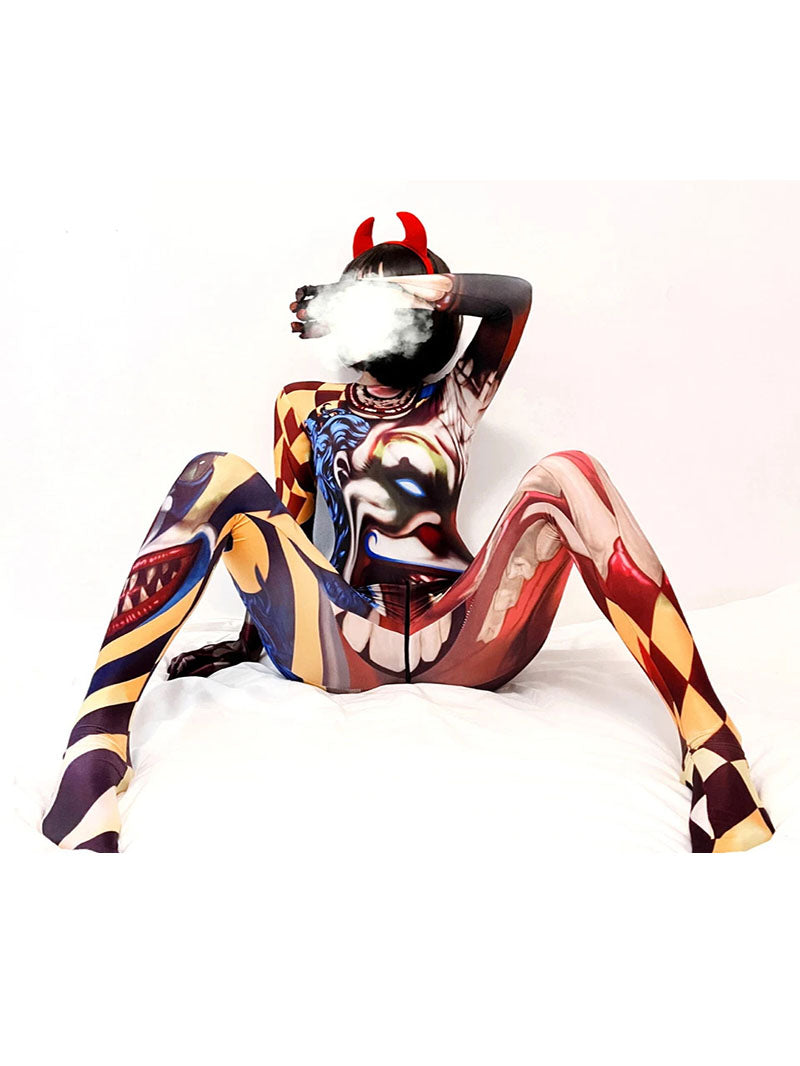 3d Demon Cosplay jumpsuit