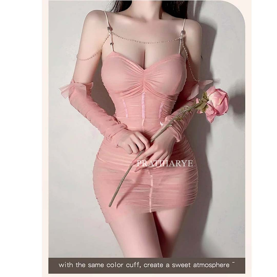 sexy sheer bodycon dress price