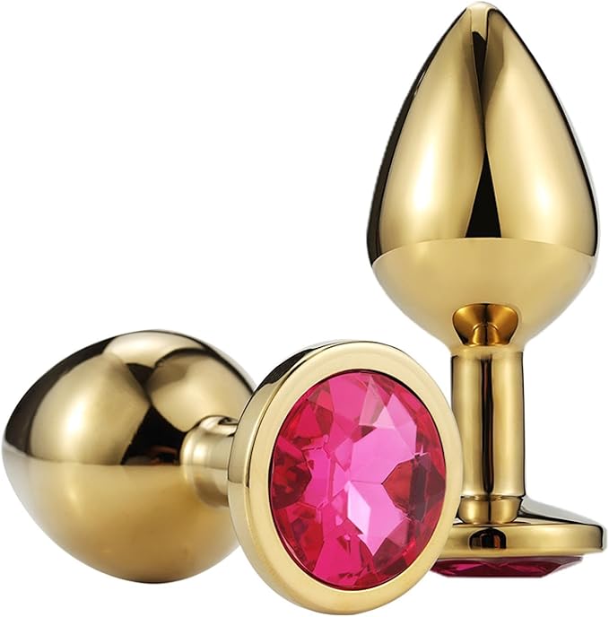 Premium Aluminum Golden Butt Plug unisex