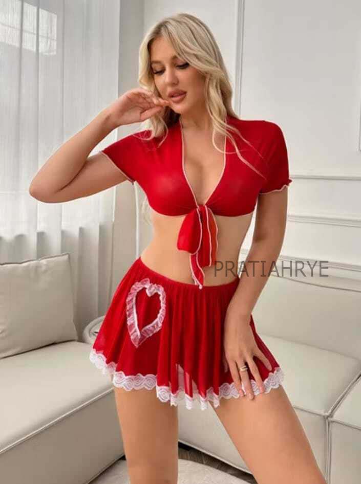 Heart Top Skirt Roleplay Dress