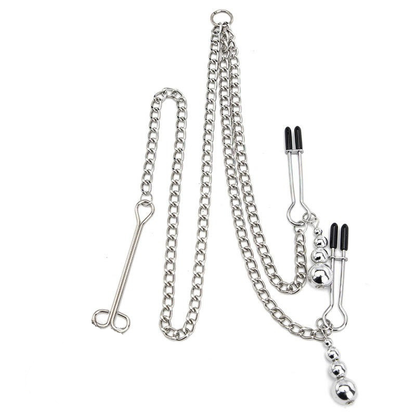 Chain Nipple Clamps with Clit Clamp