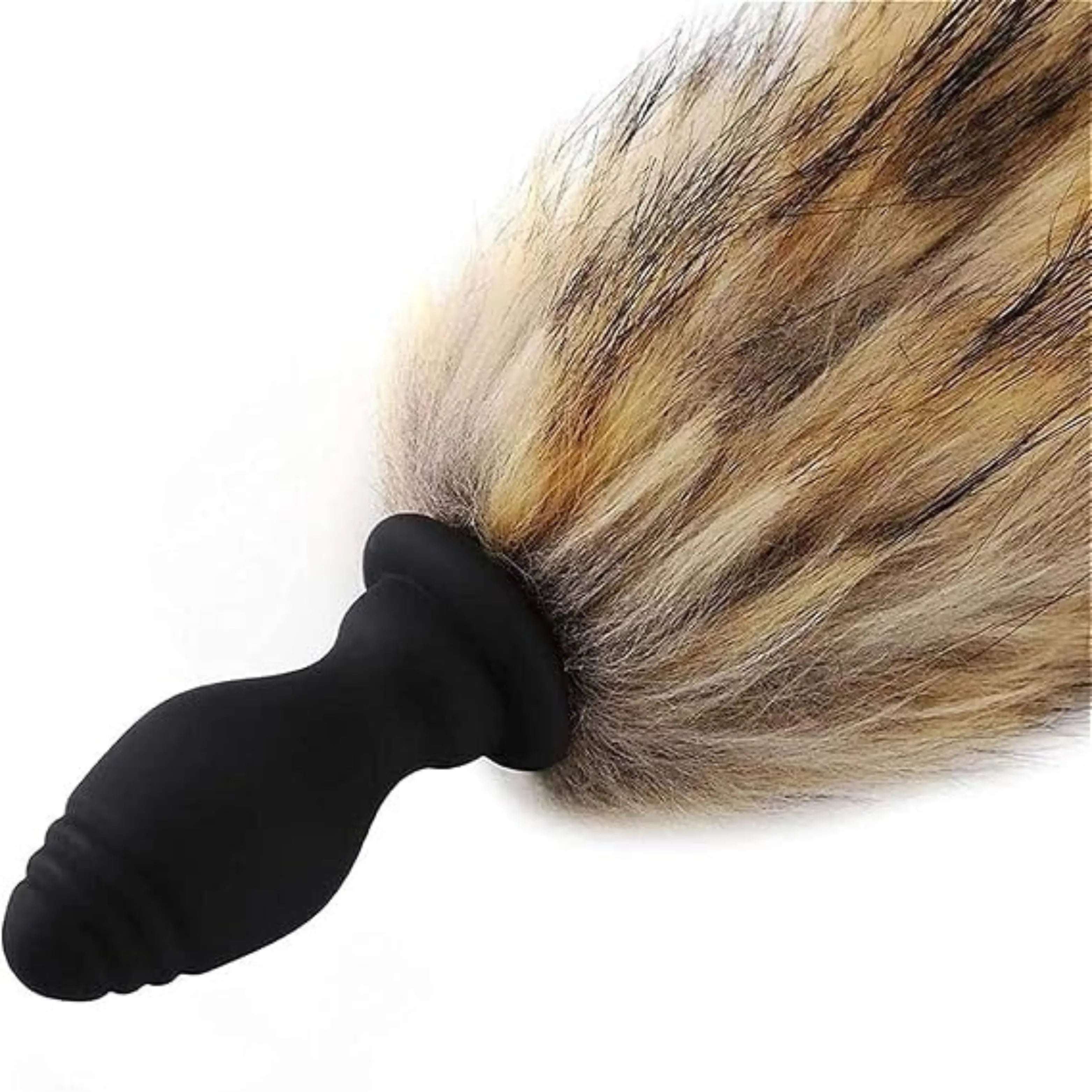 Vibrating Fox Tail with Remote Control