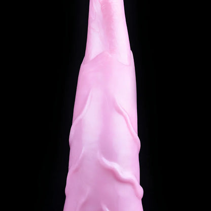 11.46 Inch Pink Texture Monster Fantasy Dildo