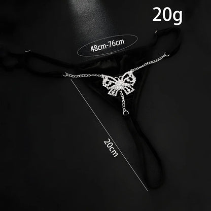 Sexy Butterfly Chain Thong