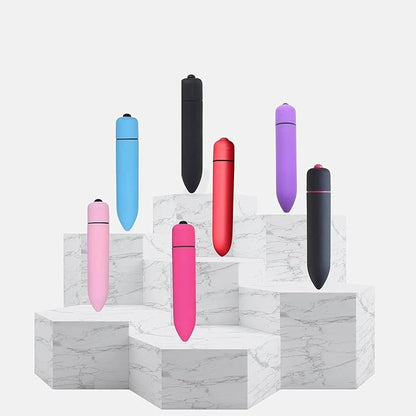 ColorFull Mini Power Bullet Vibrator - Pack of 1