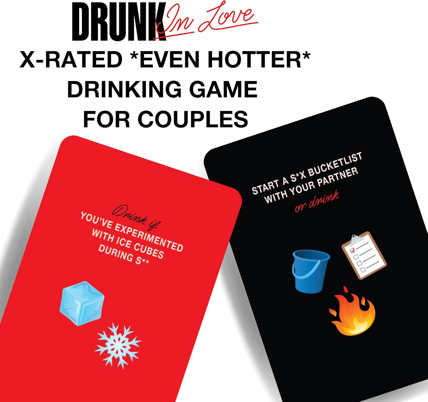 Drunk in Love Couple Card Game