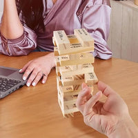Adult Jenga Tower Dare Game