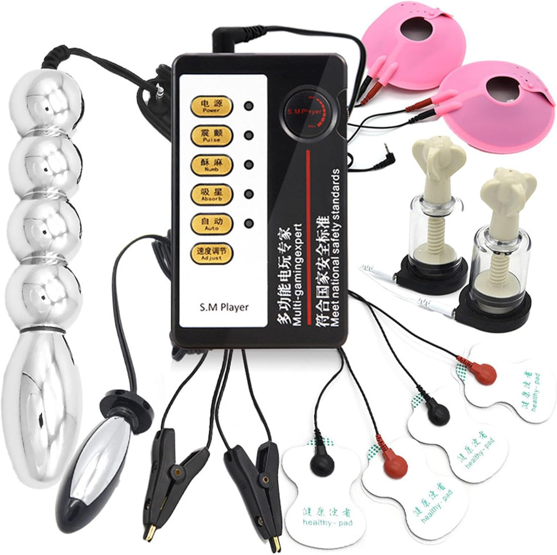 Ultimate Electric shock 6pc Sensation Play Kit
