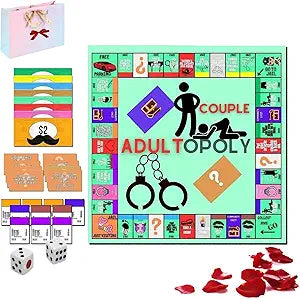 Couple Adultopoly Board Game