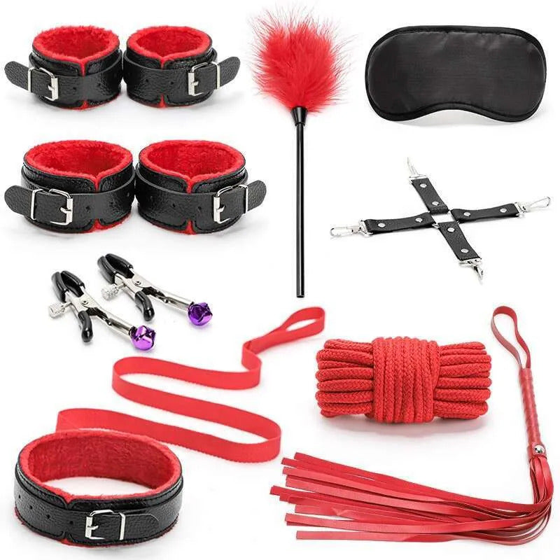14pc Fur BDSM KIT