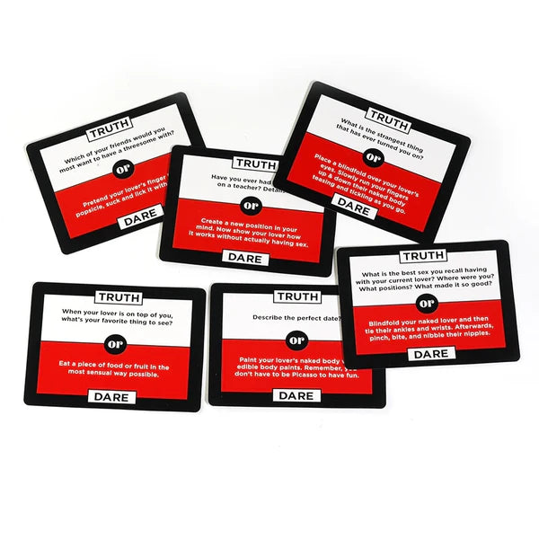 Intimate Bedroom Truth or Dare