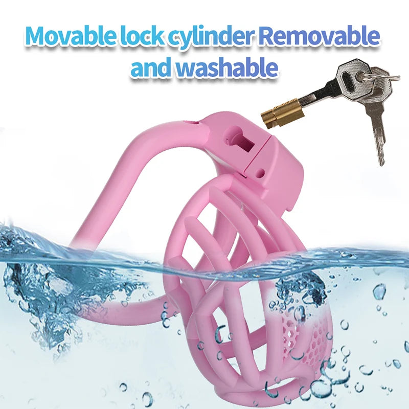 PVC Honeycomb Chastity Cage