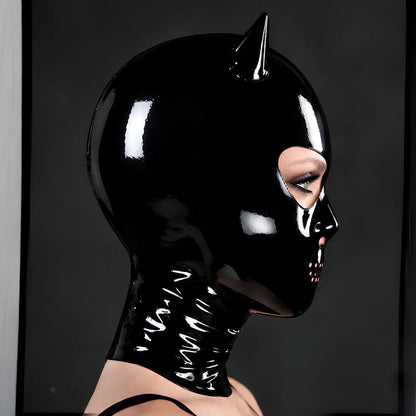 Premium Handmade Pure Latex Cat Mask