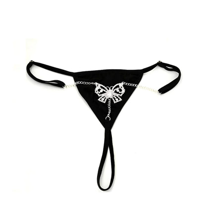 Sexy Butterfly Chain Thong