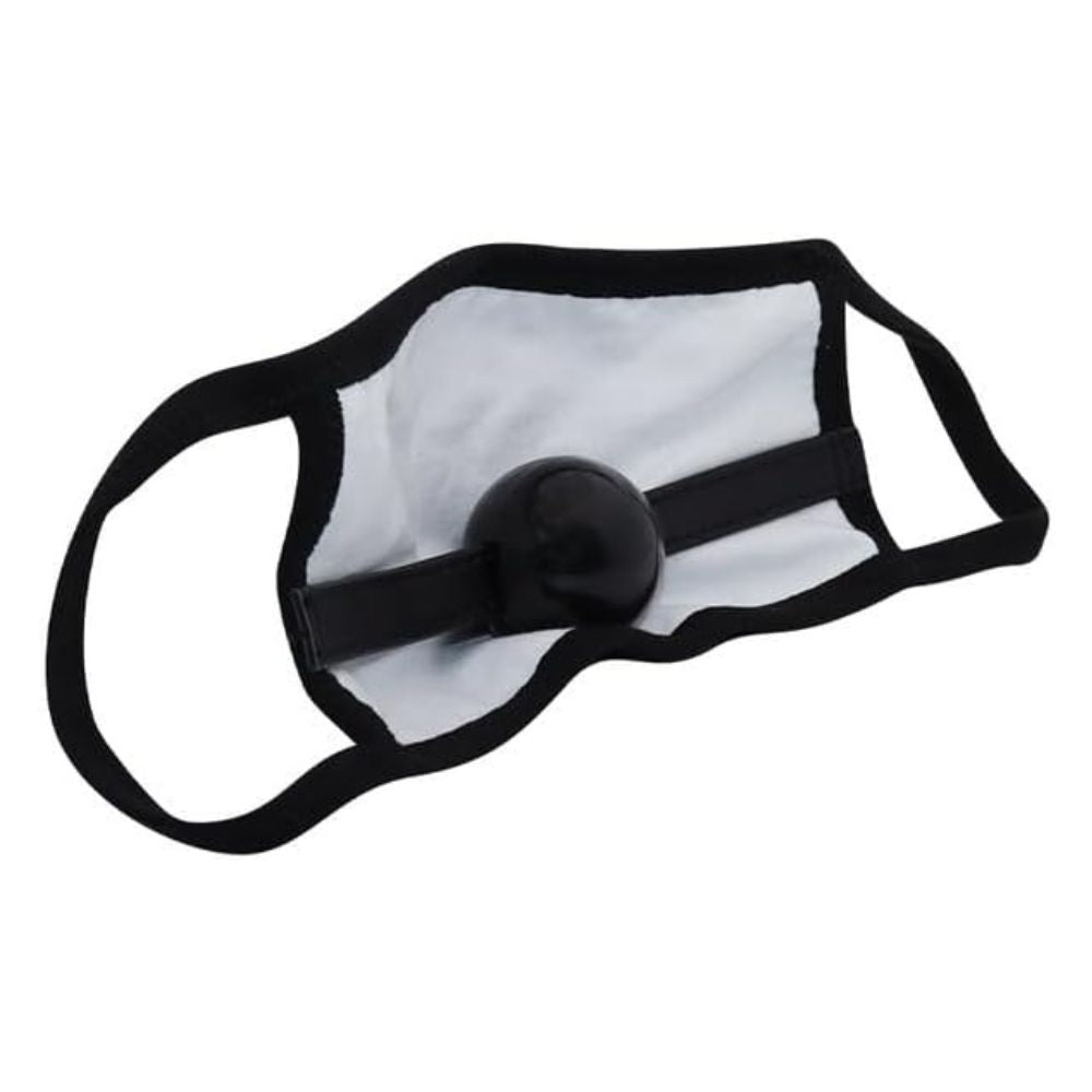 Dil-do Strap-On Mask with Removable Silicone Dildo
