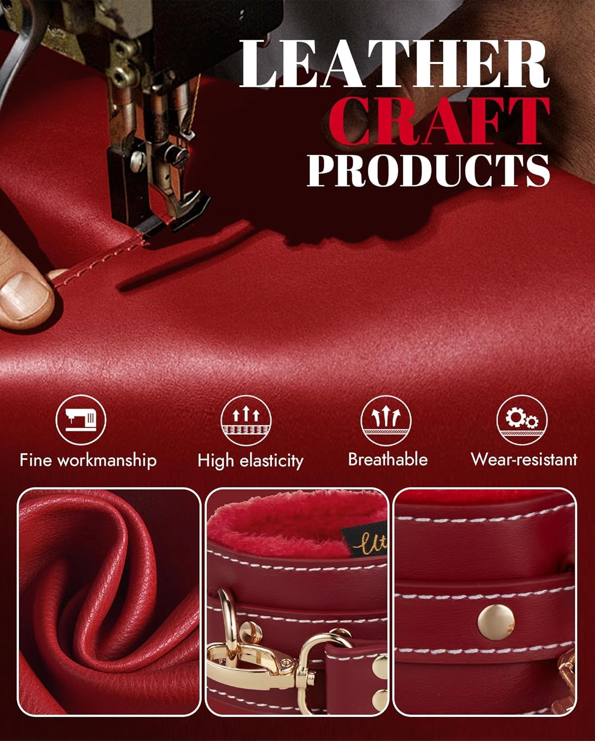 Premium 6pc Pu Leather Body Restraint