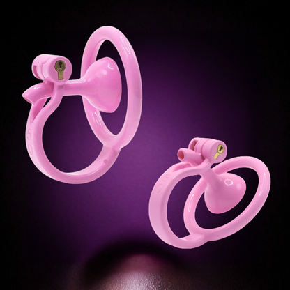 Male Inverted PVC Chastity Cage