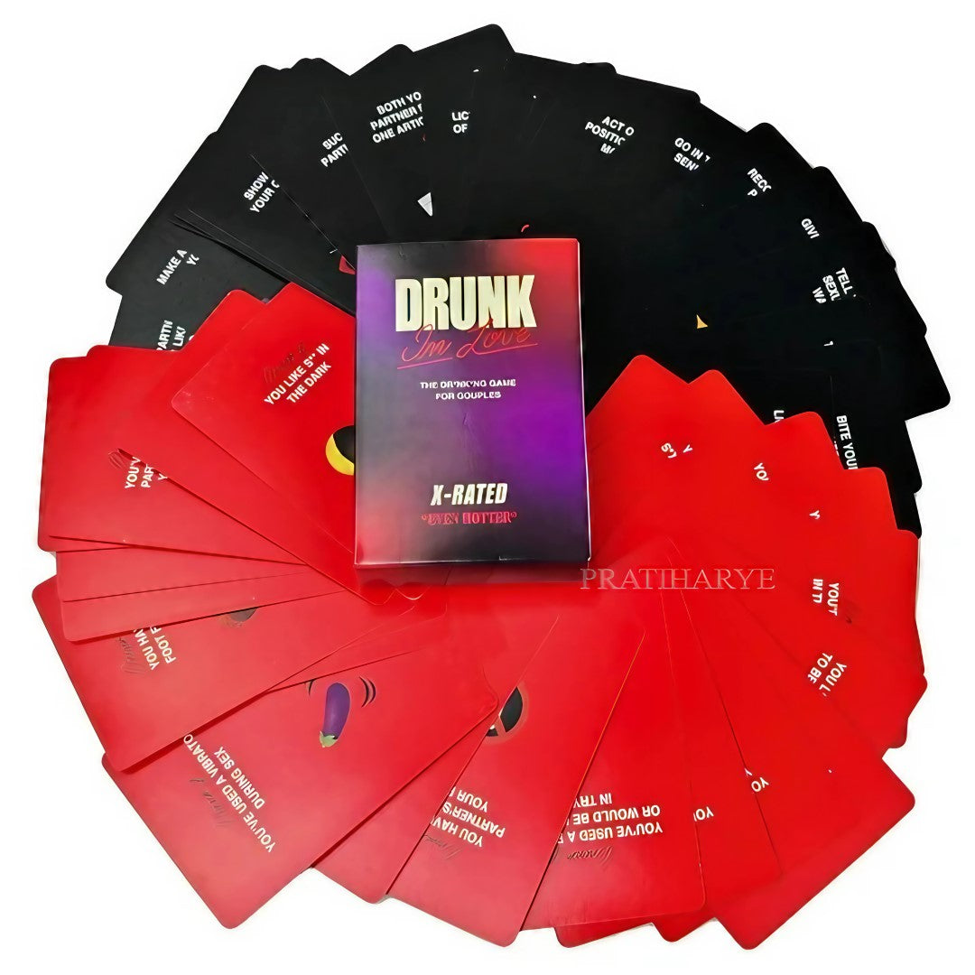 Drunk in Love Couple Card Game