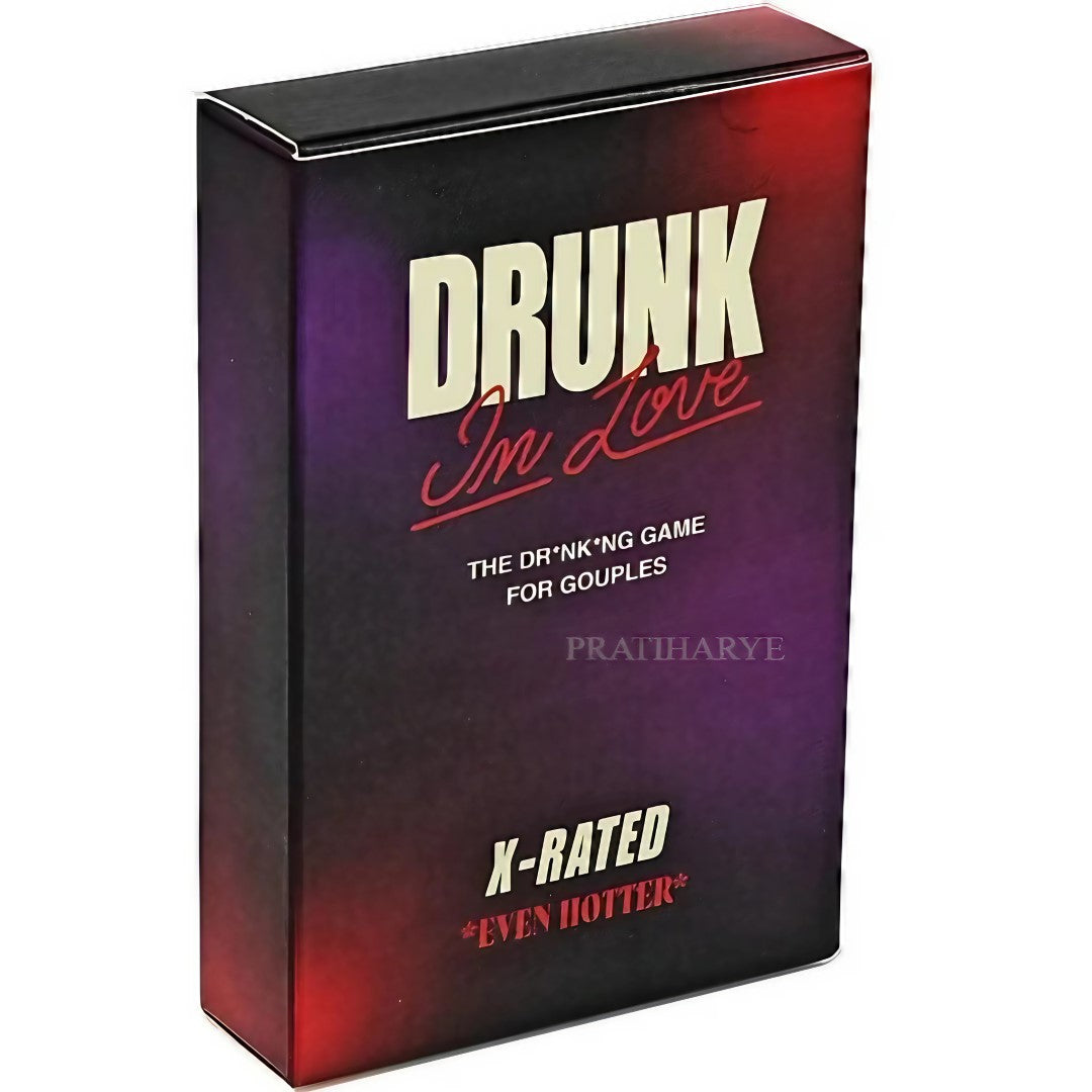 Drunk in Love Couple Card Game