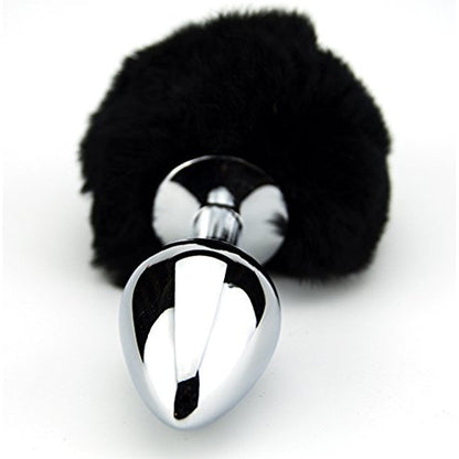 Stainless Steel Bunny Tail Anal/Butt Plug