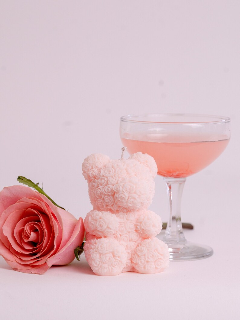 Scented Teddy Bear Low Temperature Candle