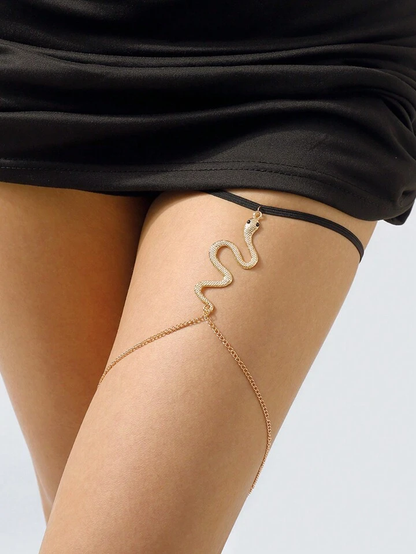 Snake Thigh High Chain