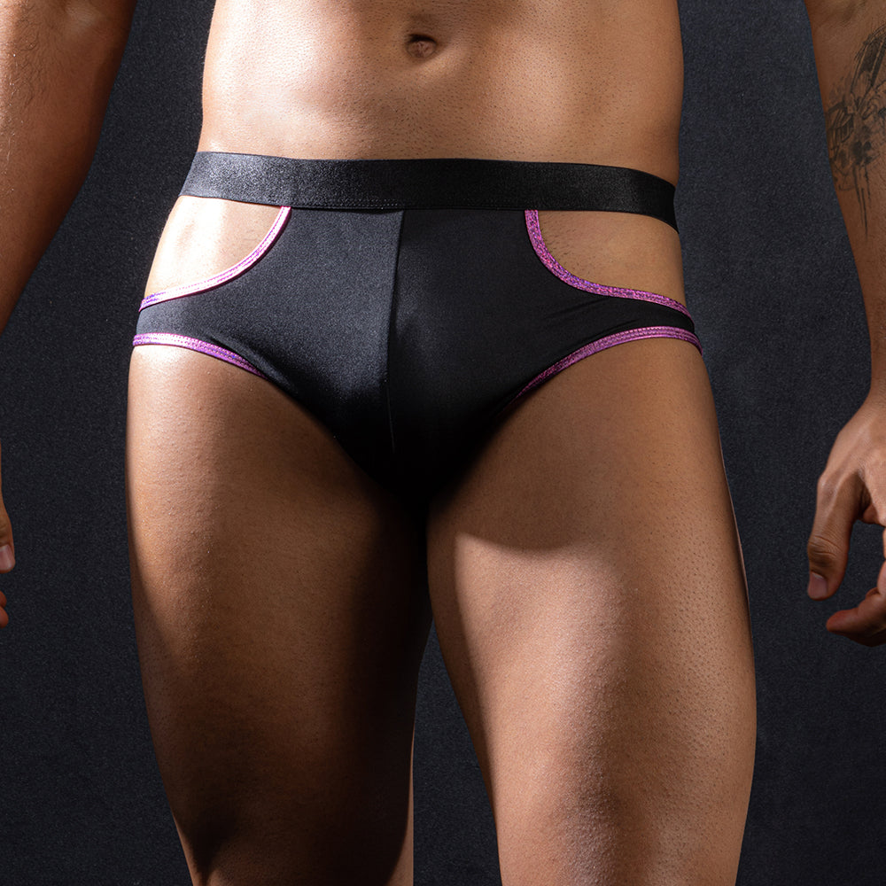 Noir Pulse Men’s Designer Side Cut out Brief