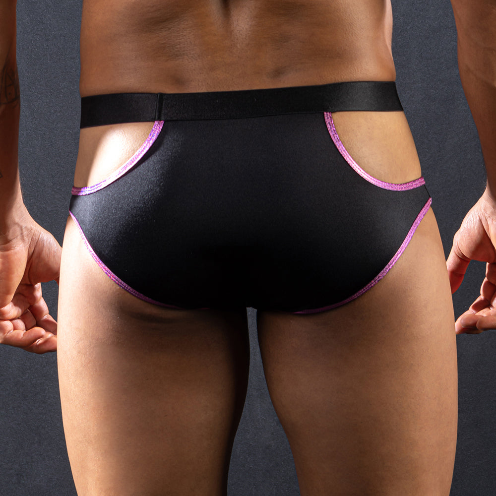 Noir Pulse Men’s Designer Side Cut out Brief