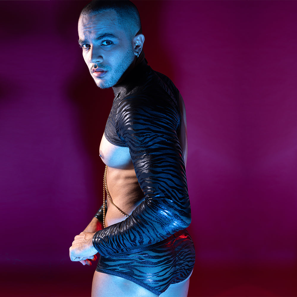 Exotic Men Mesh Costume