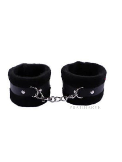 Soft Fur Pu Leather Handcuff