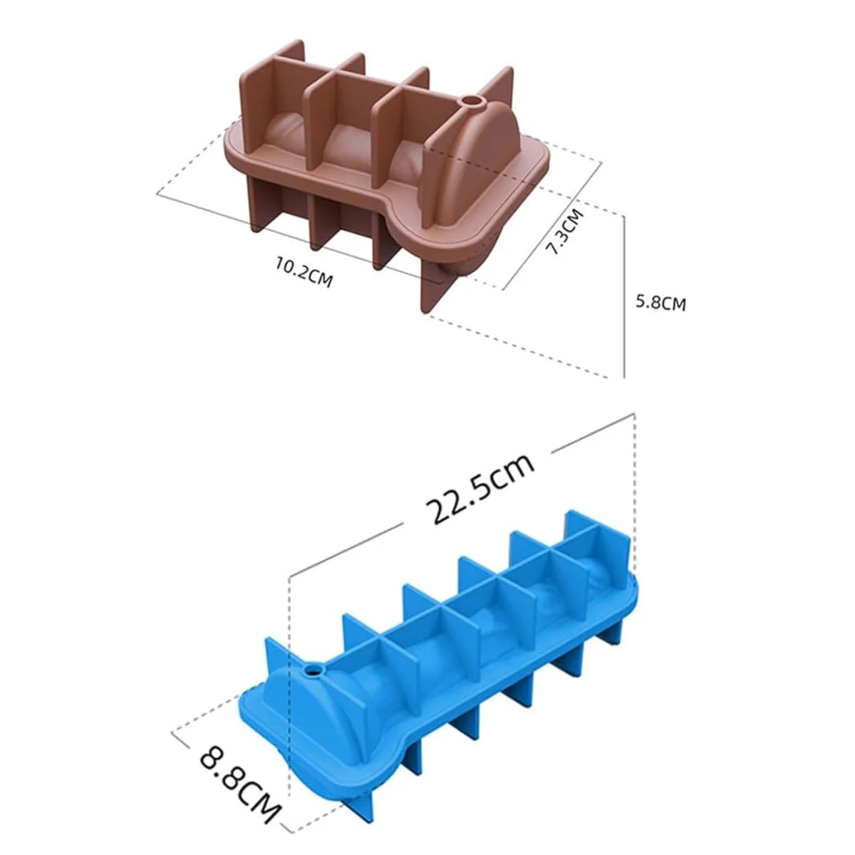 3D Penis-Shaped Ice Mold