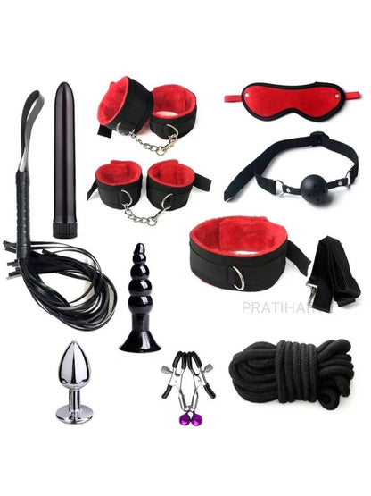 15 pc BDSM kit with Electric vibrator