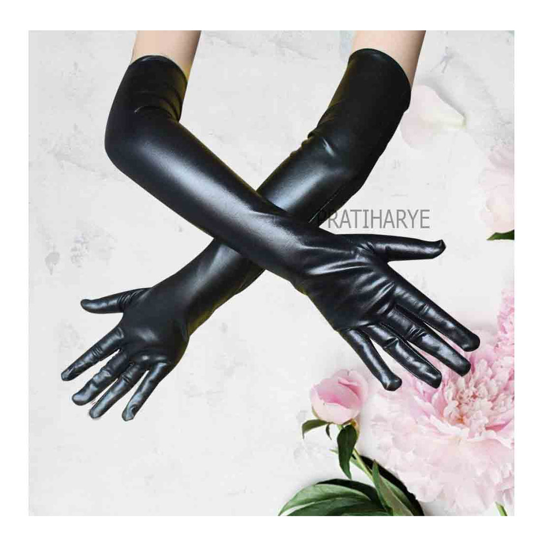 Pu Leather Finger Gloves