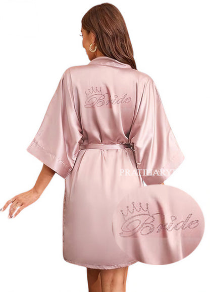 Bride and Bridesmaid Robe