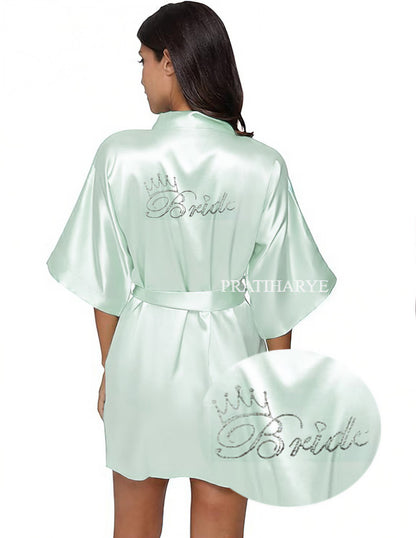 Bride and Bridesmaid Robe