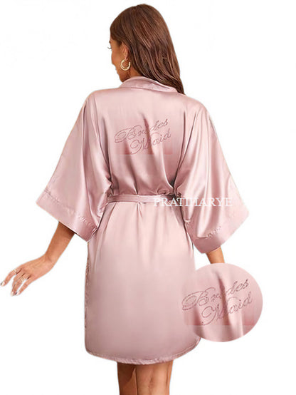 Bride and Bridesmaid Robe