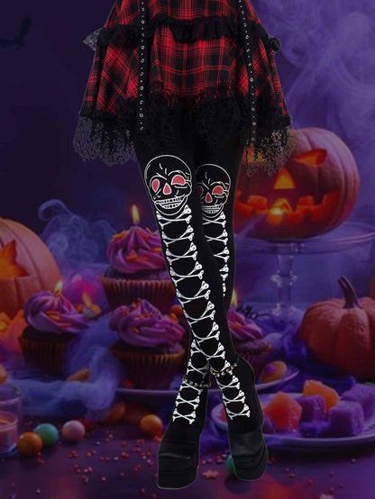 Cross Pattern Fishnet Pantyhose
Open-Crotch Sheer Rhinestone Pantyhose
Crimson Desire Fishnet Stocking
Made in Heaven Sheer Statement Tights
Bone and Skull Halloween Pantyhose