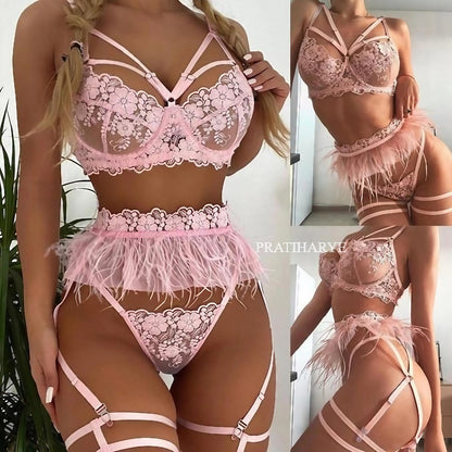 Grater set
Garter lingerie set
pratiharye
Bridal Embriodery Garter set