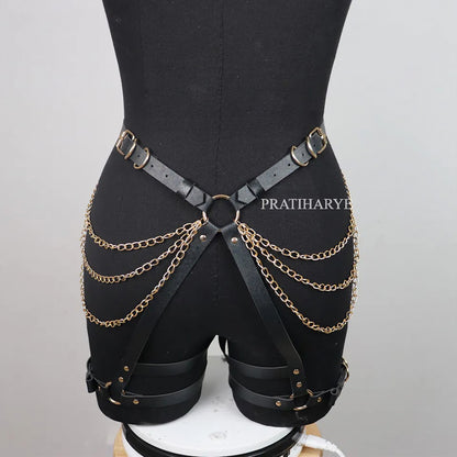 Buy Luxe Leather Chain Harness online